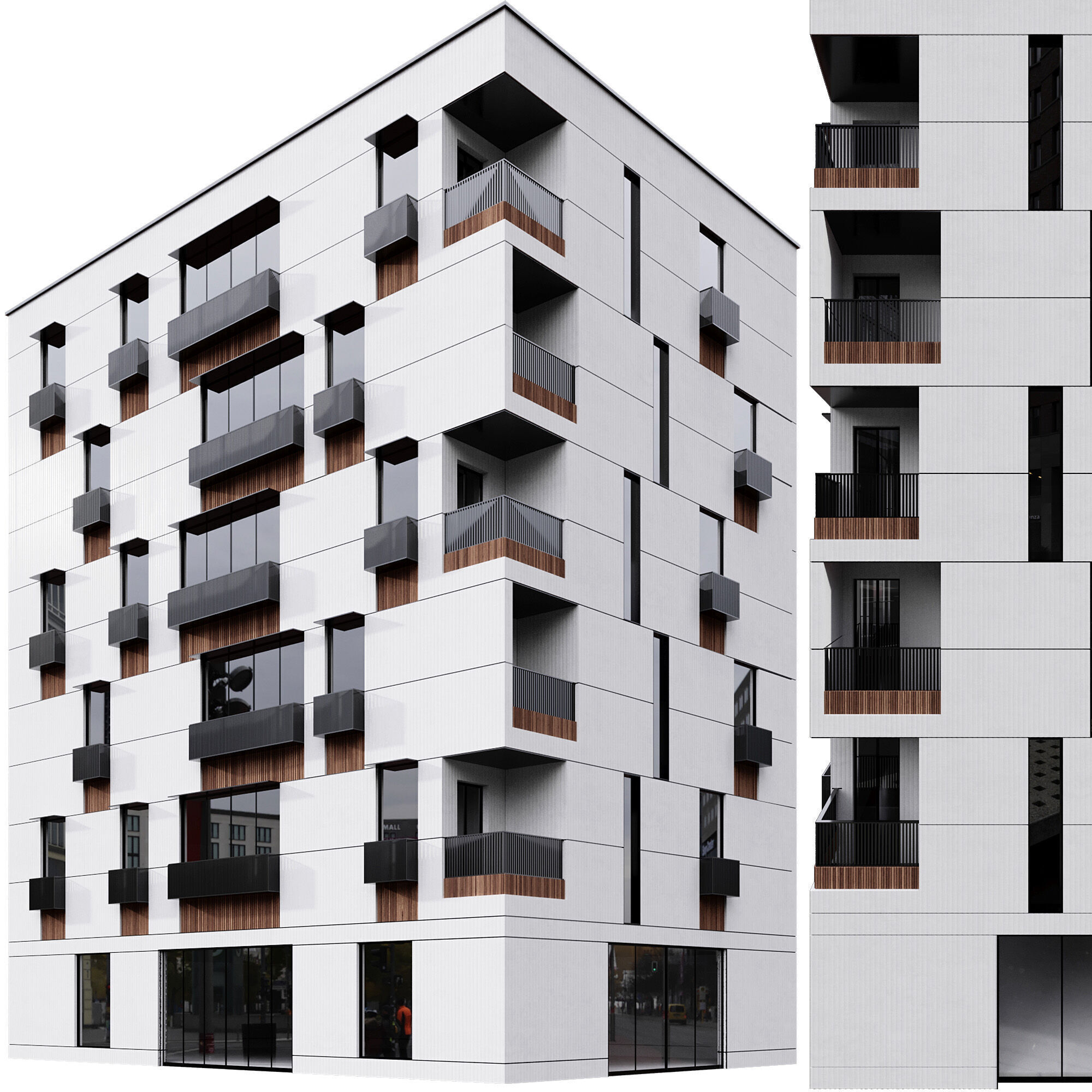 RESIDENTIAL BUILDING NO63 A 3D model_1