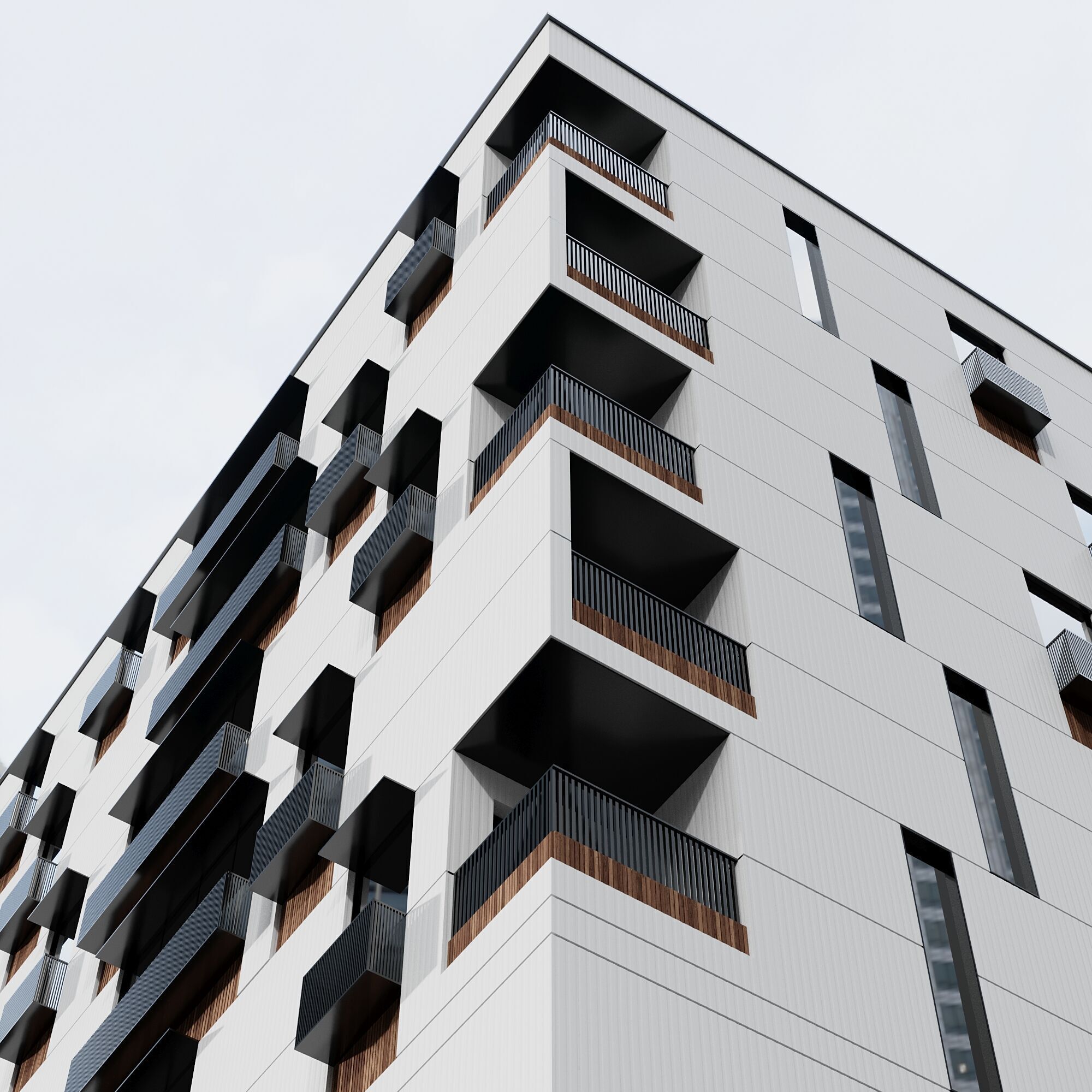 RESIDENTIAL BUILDING NO63 A 3D model_3