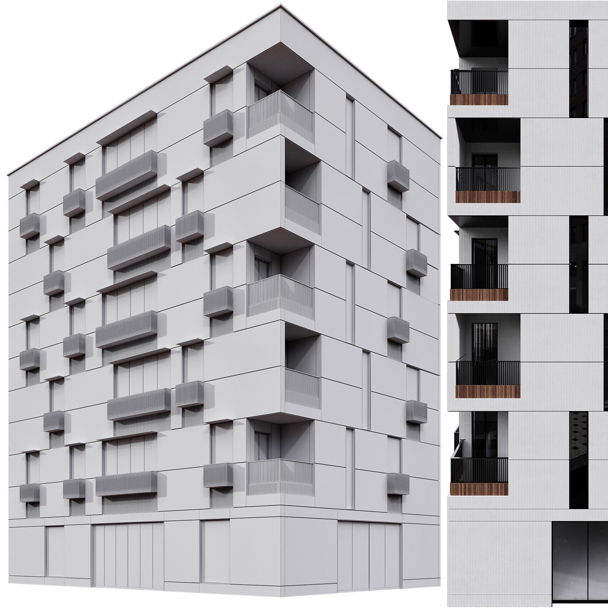 RESIDENTIAL BUILDING NO63 A 3D model_11