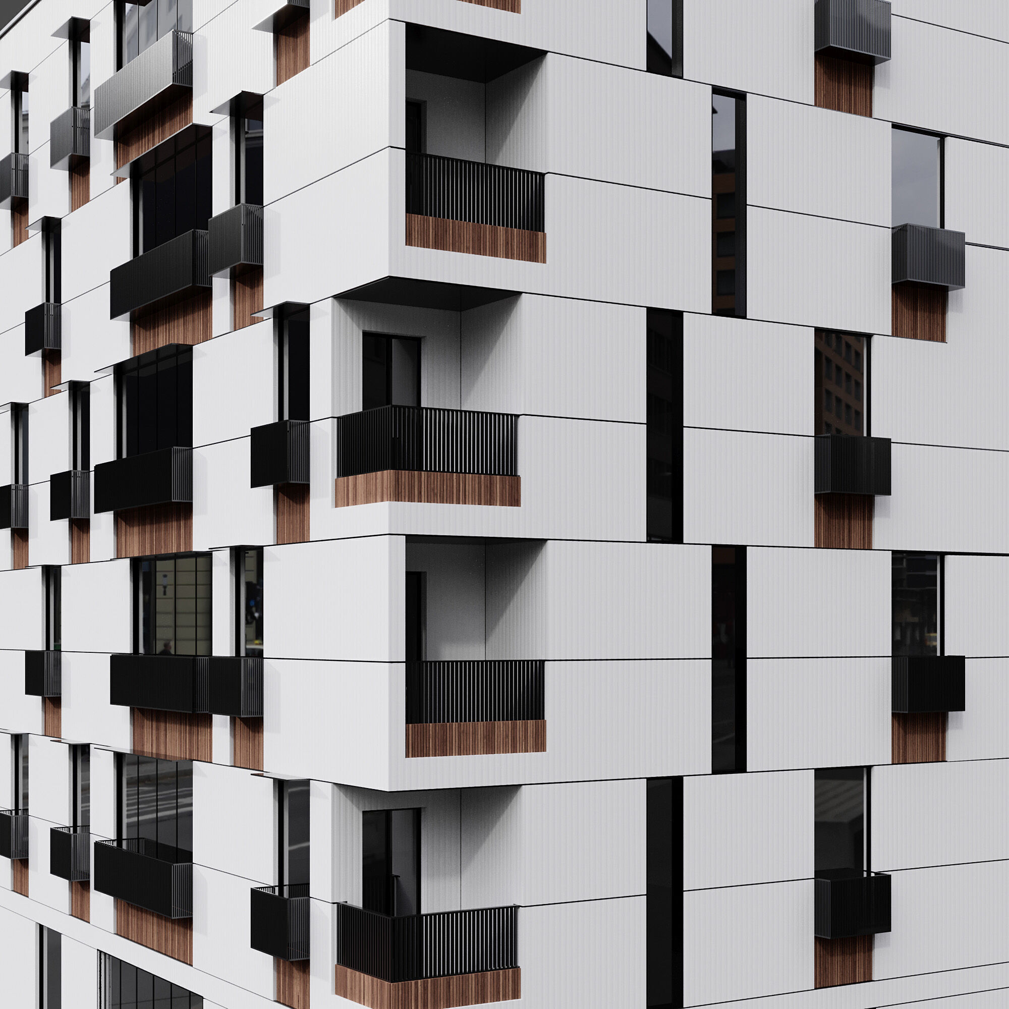 RESIDENTIAL BUILDING NO63 A 3D model_6