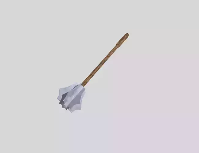 low poly mace 2 shovel