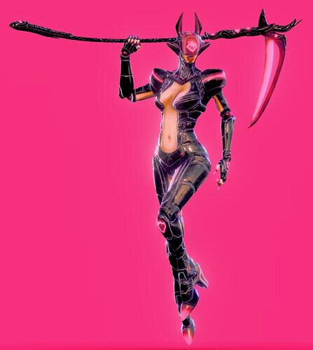 LOW POLY CYBORG LUST DEADLY SINS Low-poly 3D model