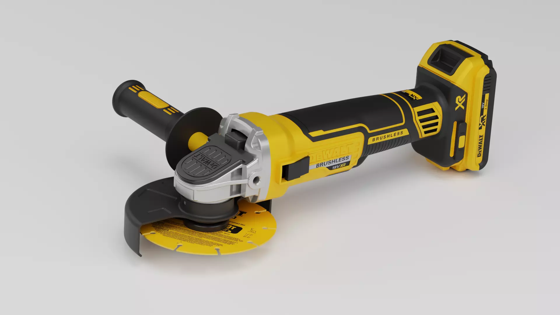 DeWalt DCG405 Angle Grinder 3D model_0