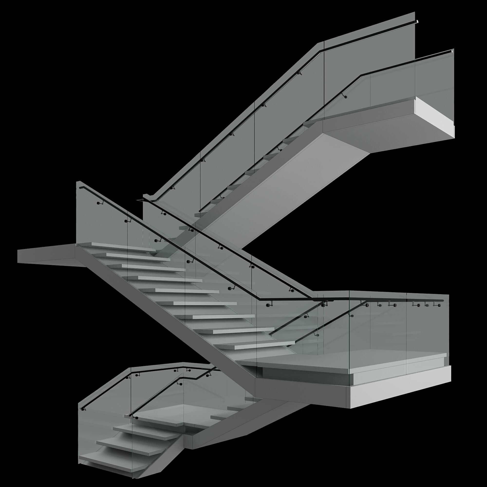 STAIR NO30 A 3D model_13