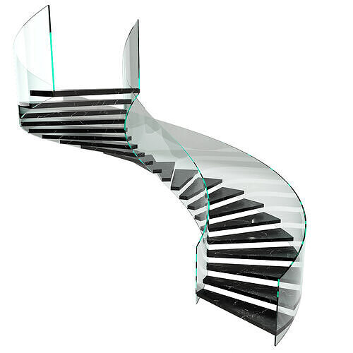 spiral STAIR NO24 A 3D model