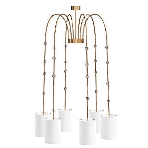 Emile Willow Ceiling Light 3D model