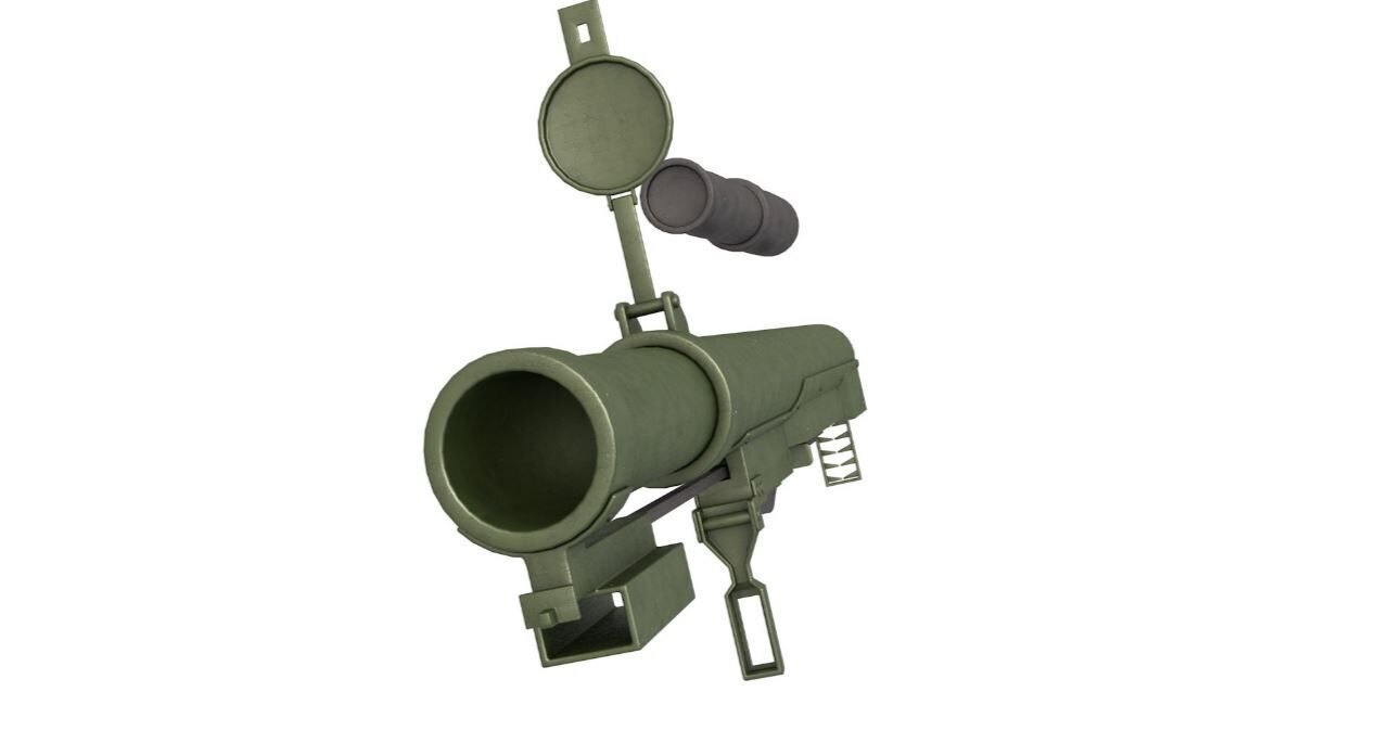 Incendiary Rocket Launcher 3D model_5
