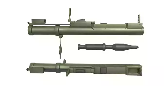 Incendiary Rocket Launcher 3D model