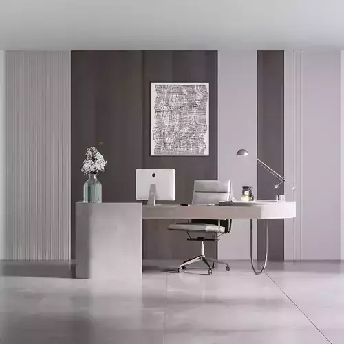 OFFICE FURNITURE NO12 A 3D model