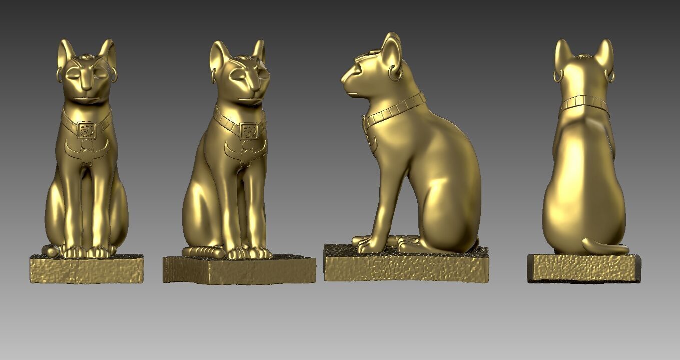 Bastet 3D print model_1