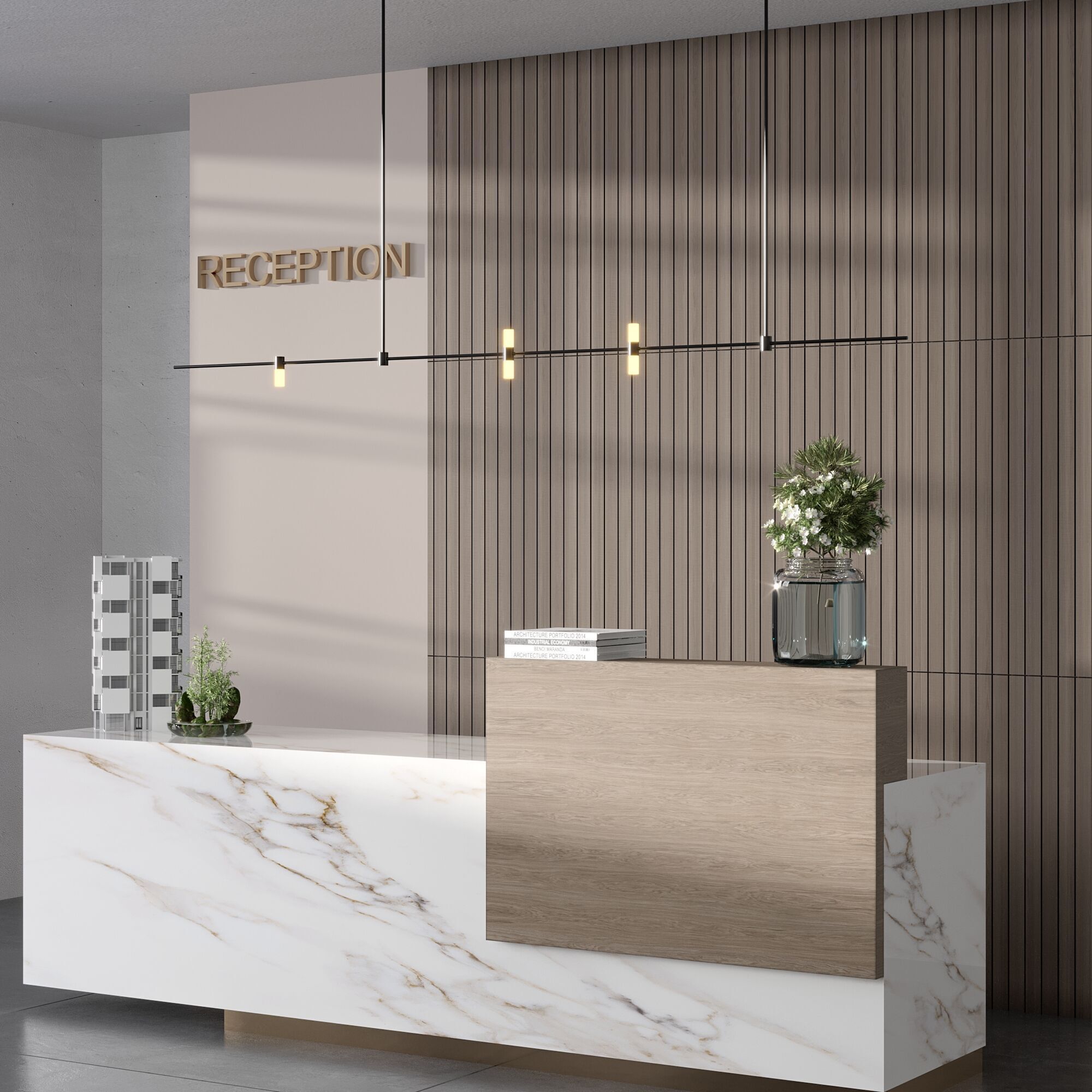 RECEPTION DESK NO14 A 3D model_1