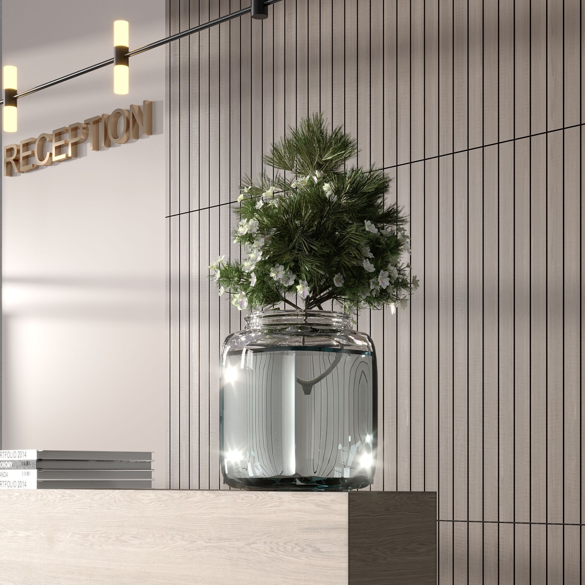 RECEPTION DESK NO14 A 3D model_3