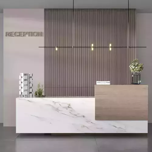 RECEPTION DESK NO14 A 3D model