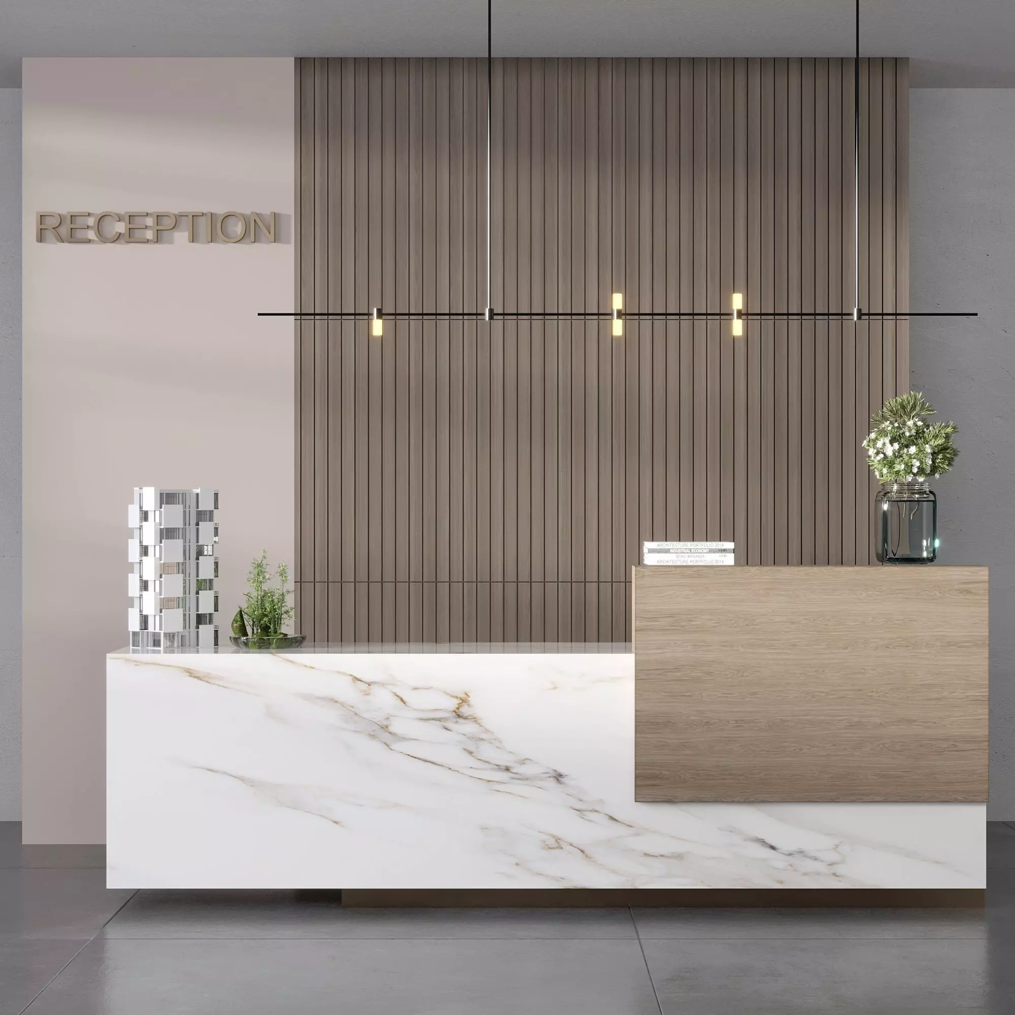 RECEPTION DESK NO14 A 3D model_0