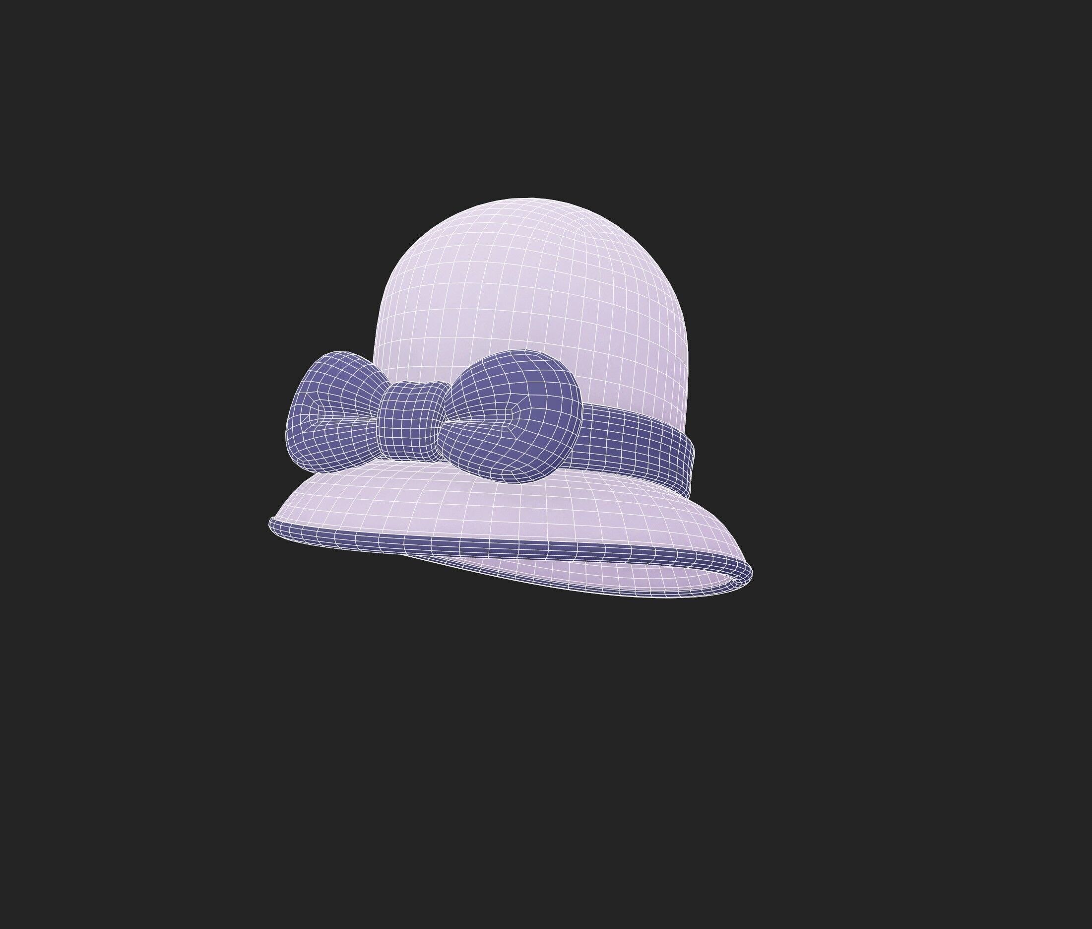 Hat962 3D model_12