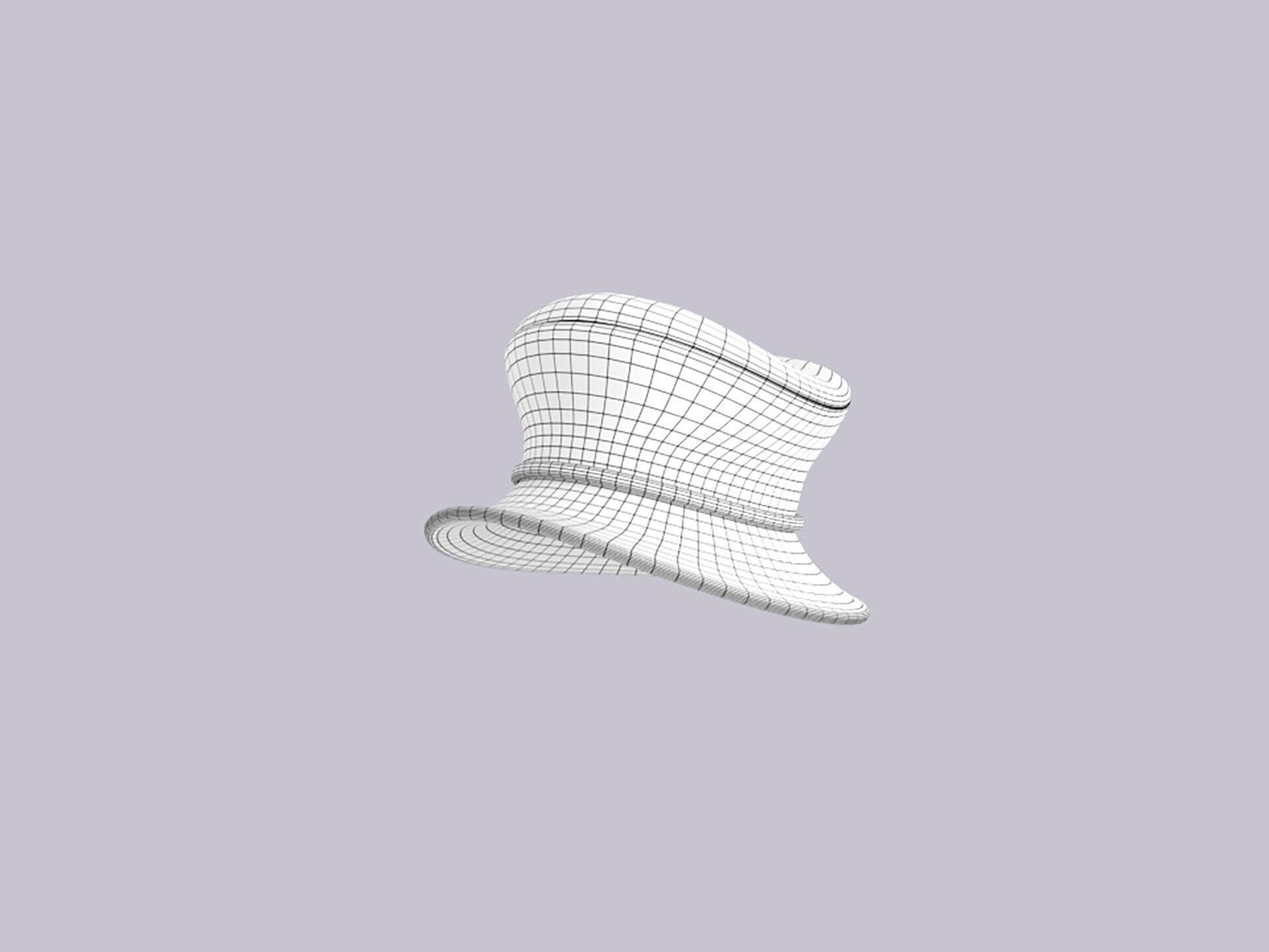 Hat989 3D model_9