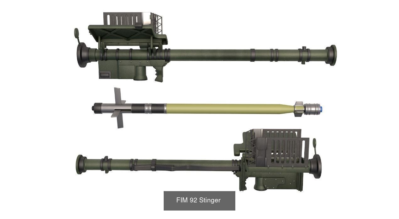 Rocket Launchers  3D Model Collection_6