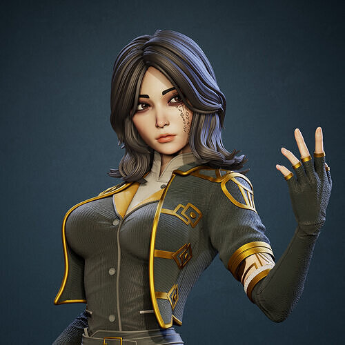 Lune fan art SLT 3D print model