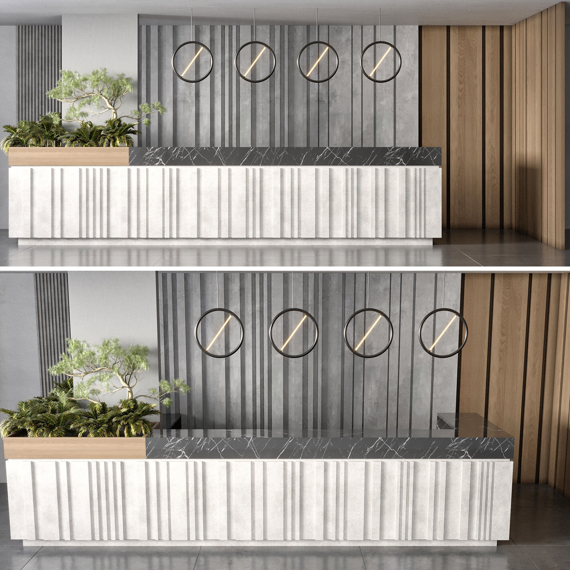 RECEPTION DESK NO11 A 3D model_8