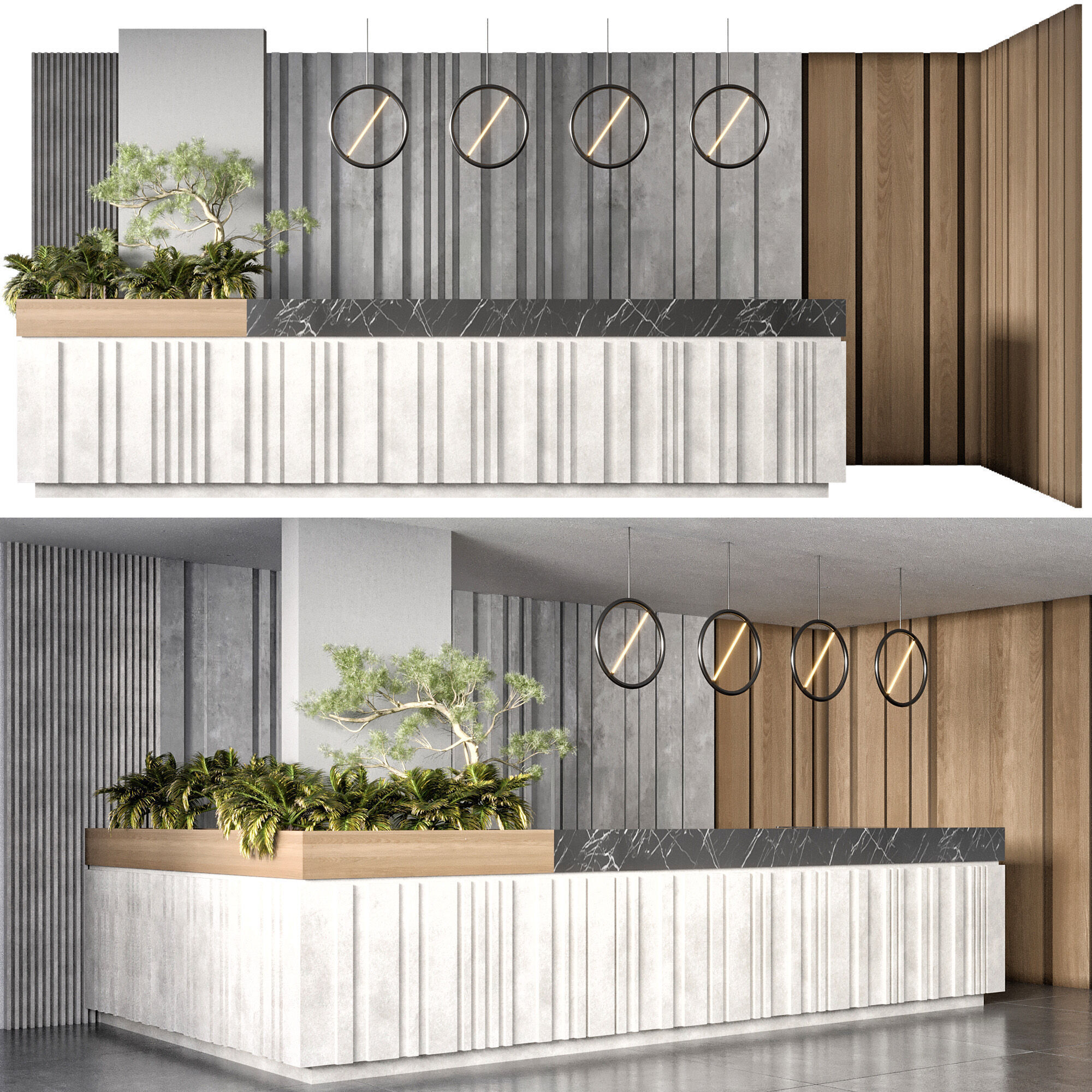 RECEPTION DESK NO11 A 3D model_5