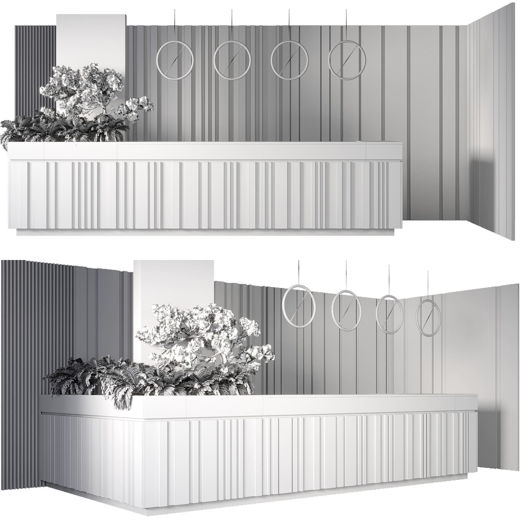 RECEPTION DESK NO11 A 3D model_9