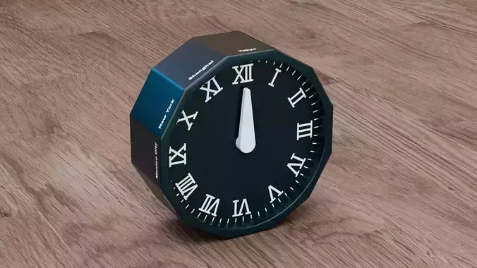 Rolling World Clock