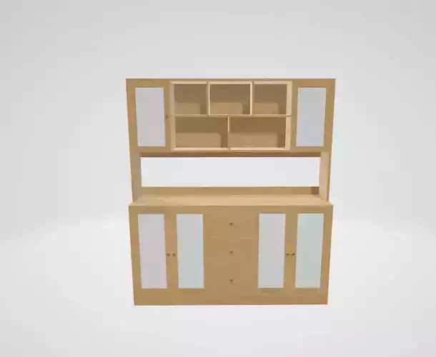 Bookcase with Doors