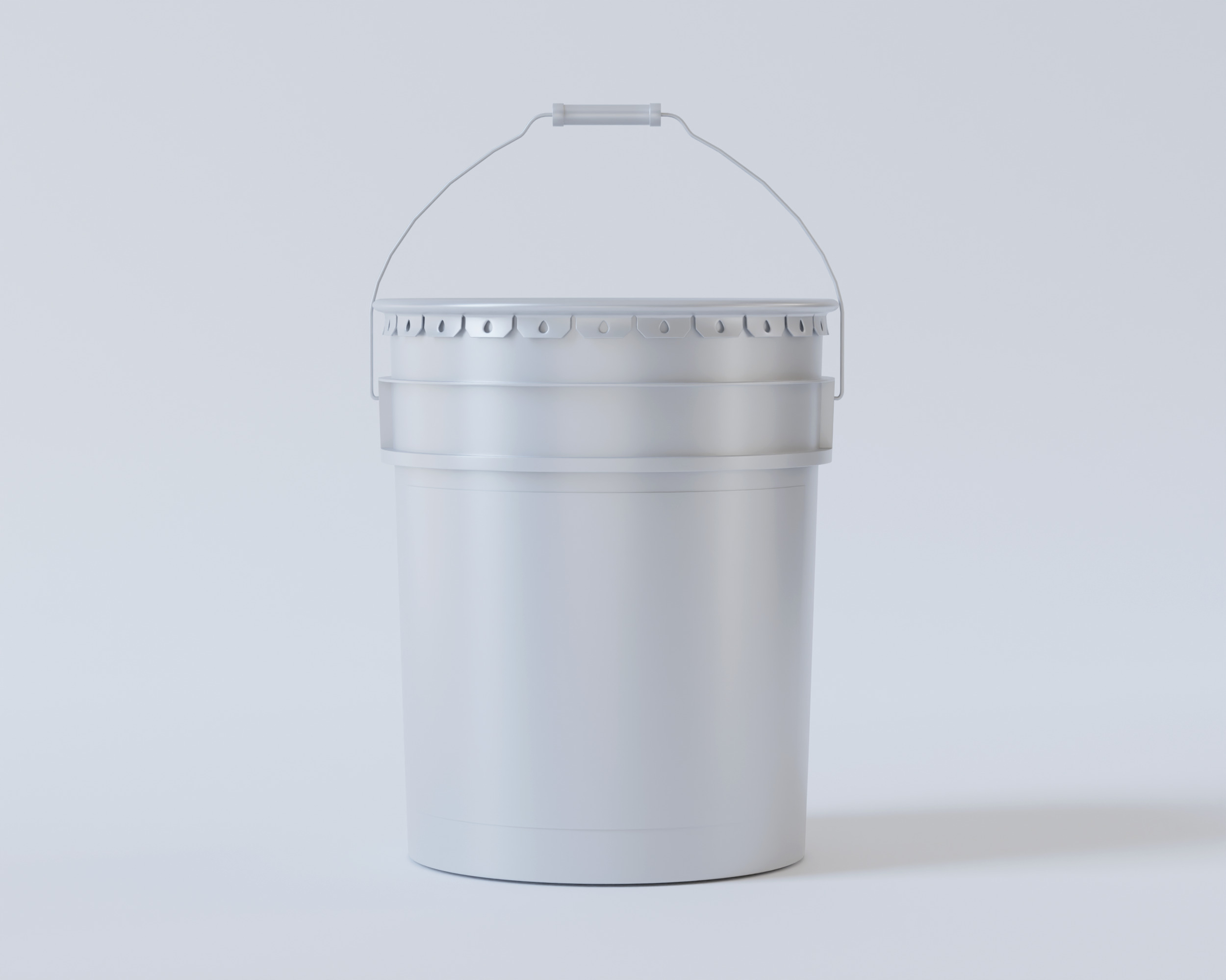 5 Gallon Paint Bucket Packaging 3D model_7