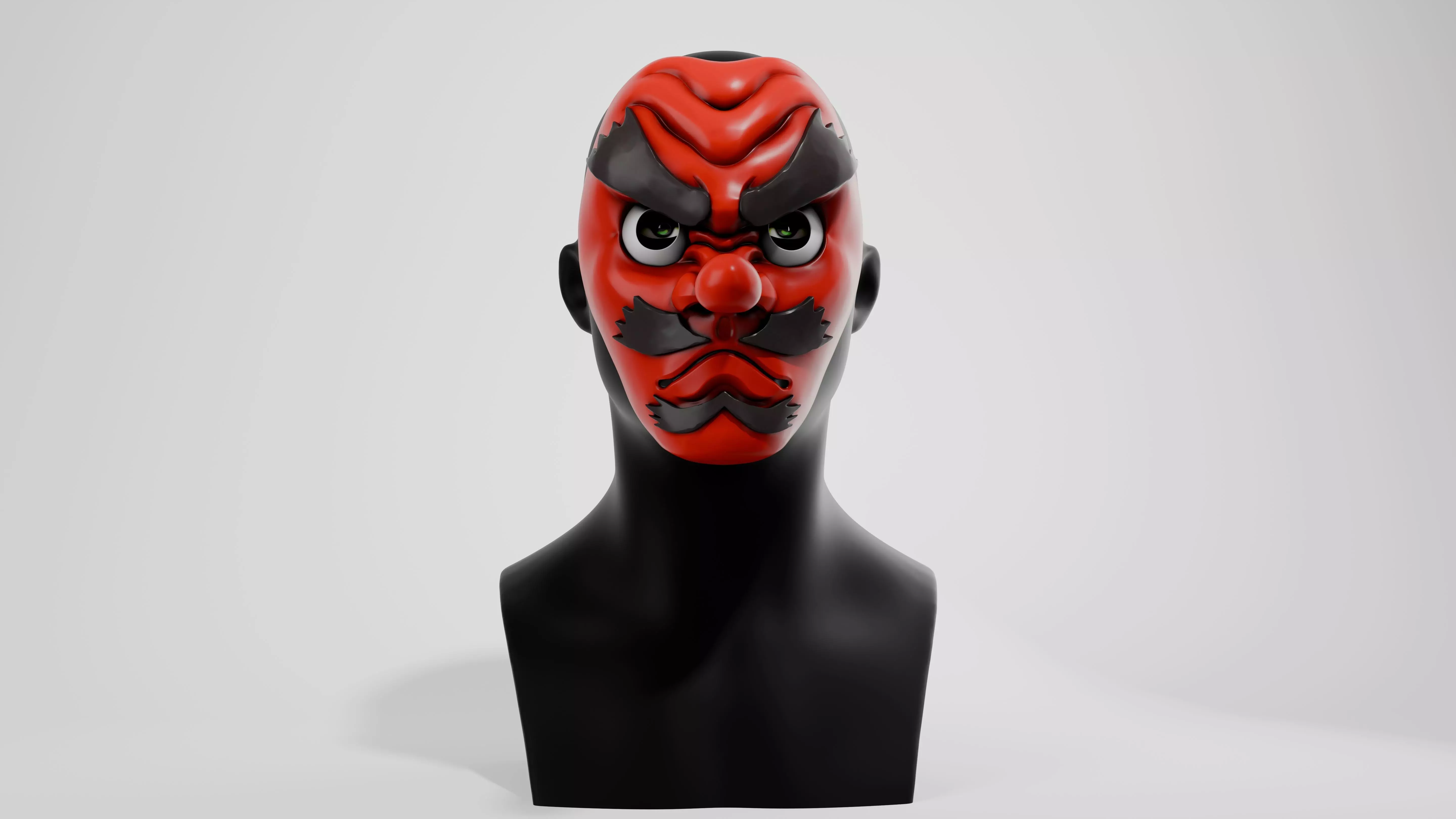 Urokodaki Mask Demon Slayer 3D print model_0