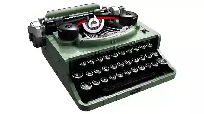 TwindBricks3D - 21327 Typewriter 3D print model