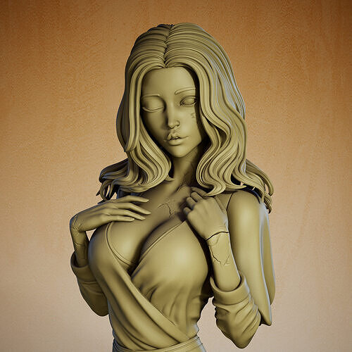 Ranni bust free stl Free 3D print model