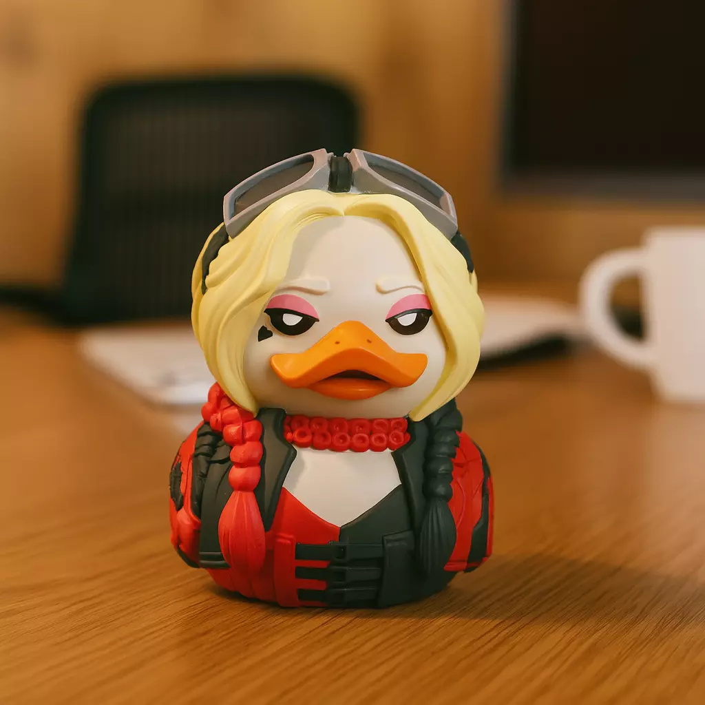 Rubber Duck - Harley Quinn other version marvel - 3D print 3D print model