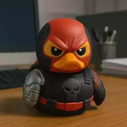 Rubber Duck - KGBeast figure - 3D print