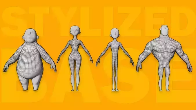 Stylized Characters mini Bundle