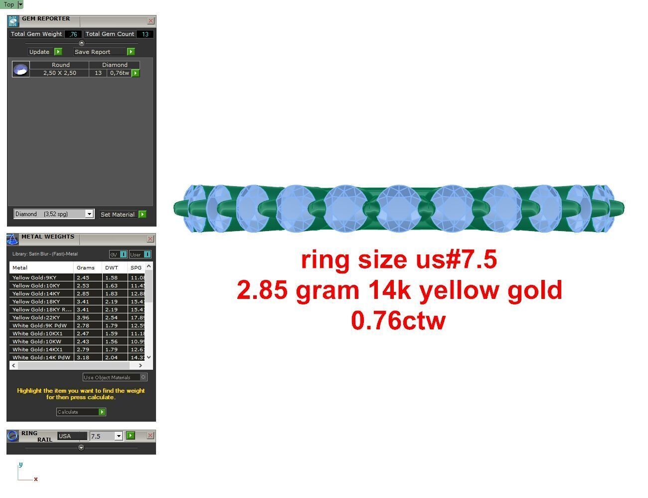 Ring 1093 3D print model_2