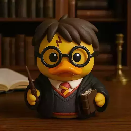  Rubber Duck - Harry Potter statue - 3D print