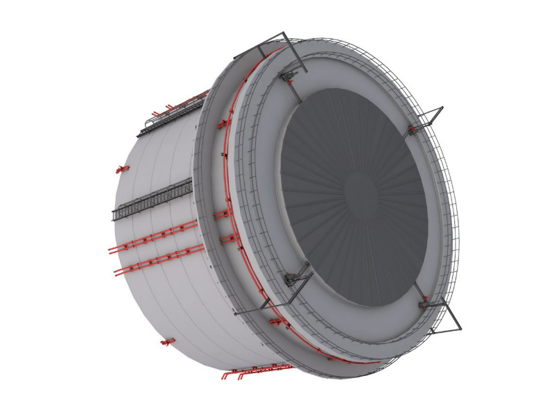 Industrial Silo 3D model_5