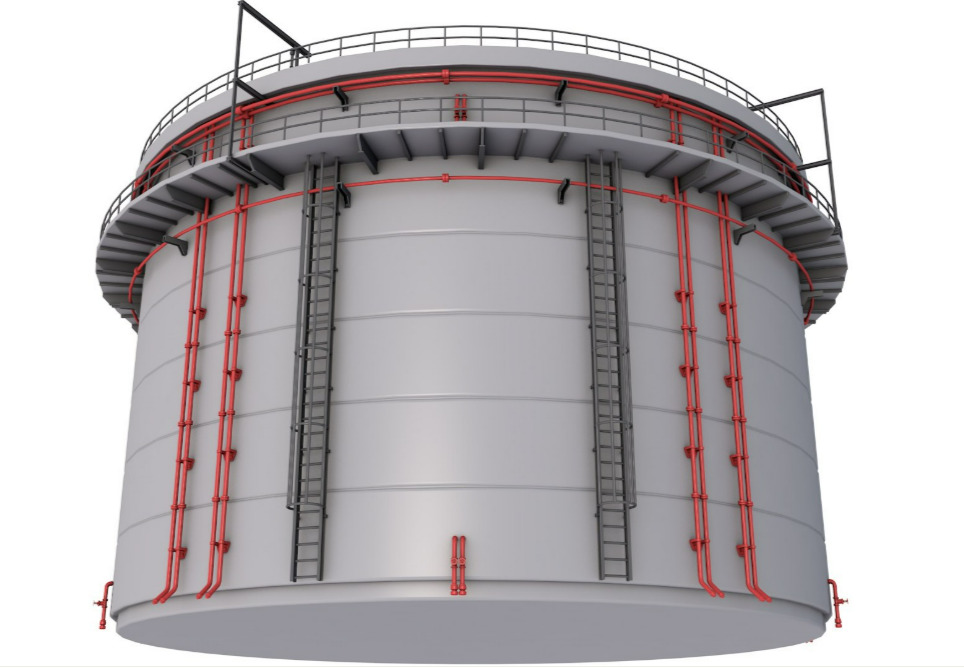 Industrial Silo 3D model_1
