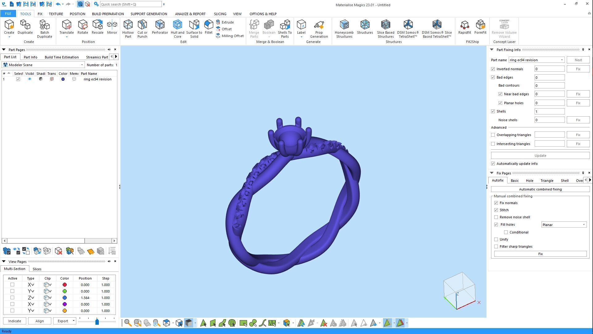 Ring 1094 3D print model_3