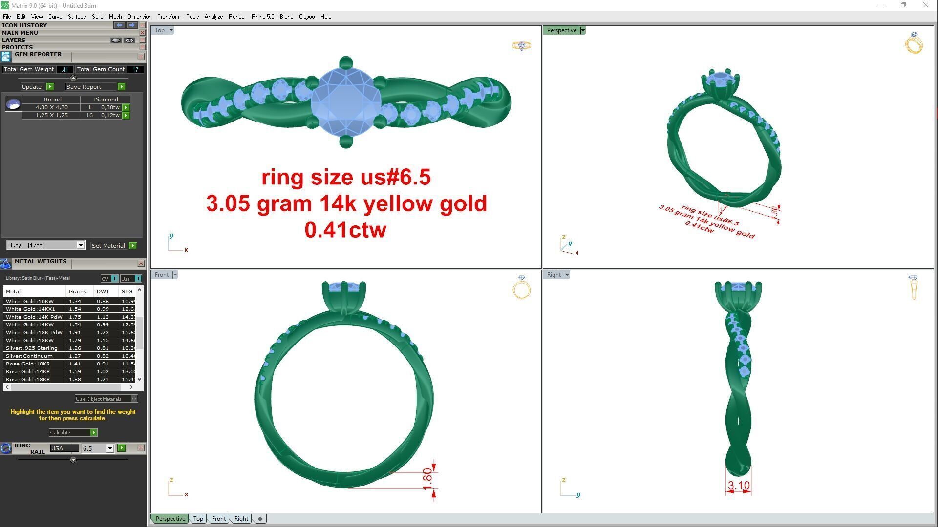 Ring 1094 3D print model_1