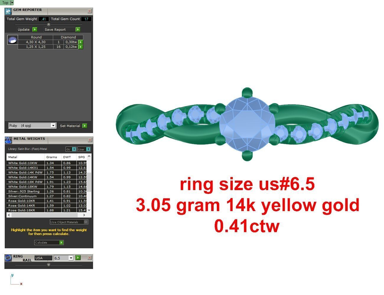 Ring 1094 3D print model_2