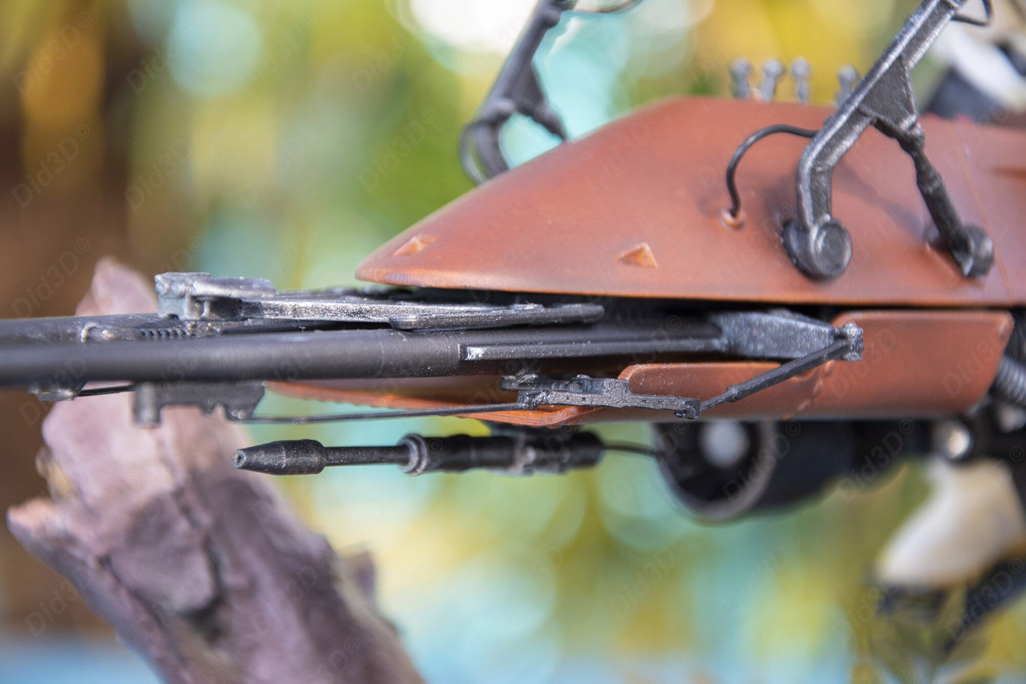 SpeederBike Return of the JEDI Did3D Animatronic 1-8 Scale 500mm 3D print model_9