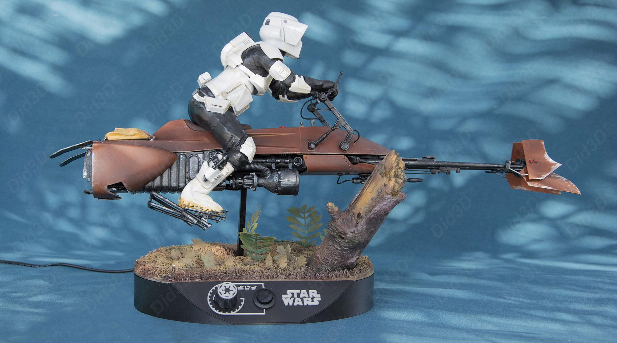 SpeederBike Return of the JEDI Did3D Animatronic 1-8 Scale 500mm 3D print model_12
