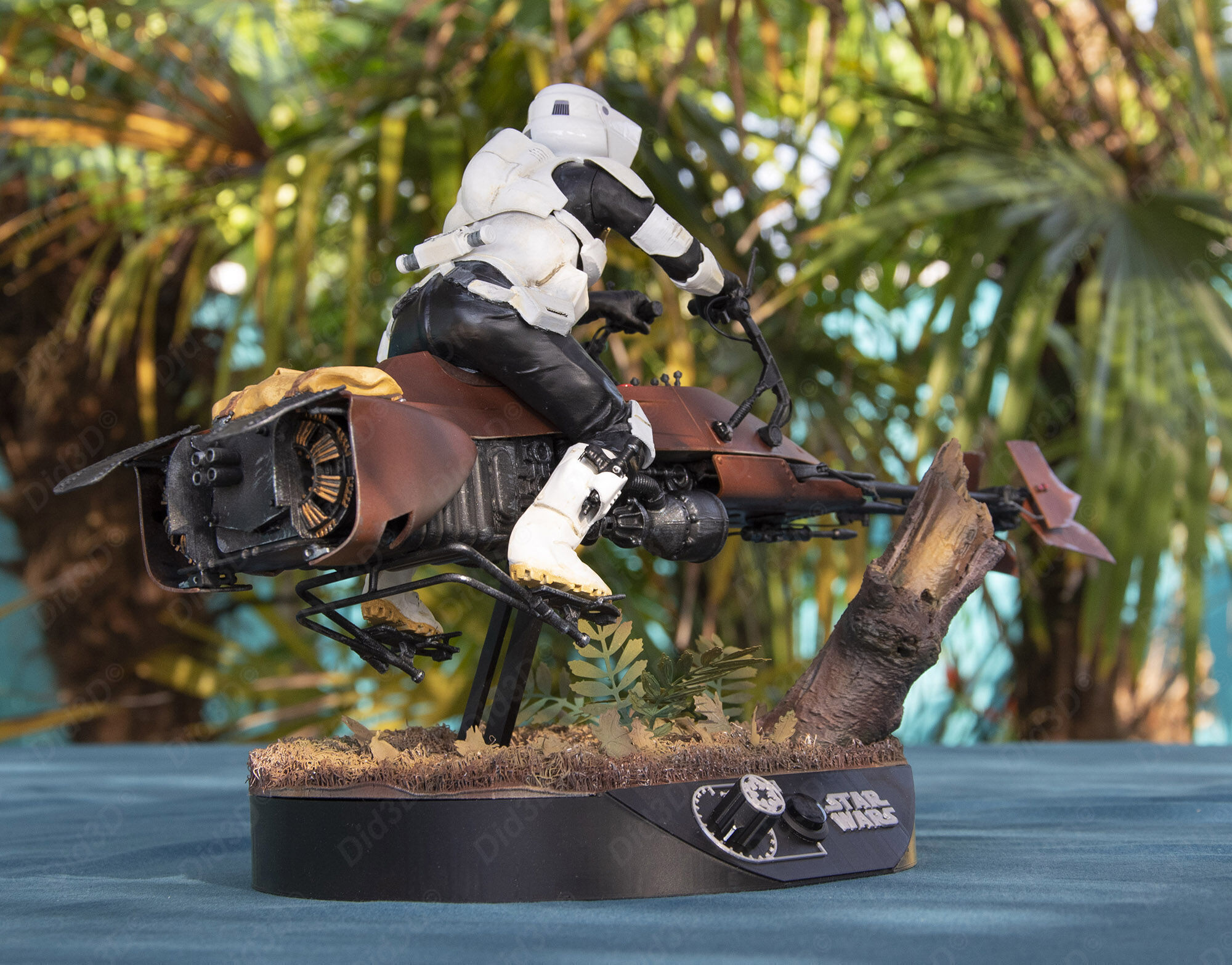 SpeederBike Return of the JEDI Did3D Animatronic 1-8 Scale 500mm 3D print model_6