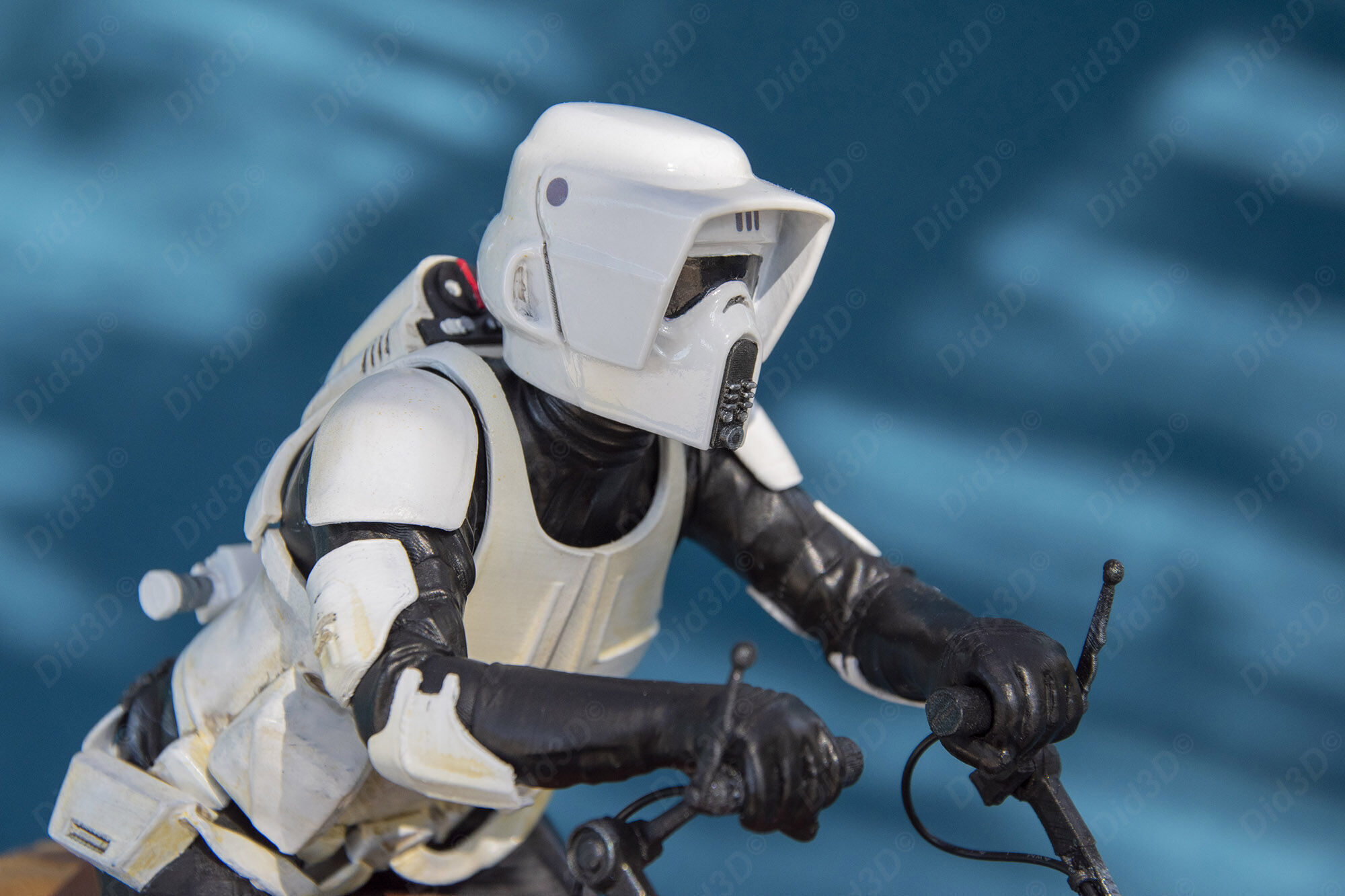SpeederBike Return of the JEDI Did3D Animatronic 1-8 Scale 500mm 3D print model_15