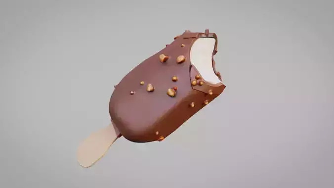 Ice Cream in chocolate
