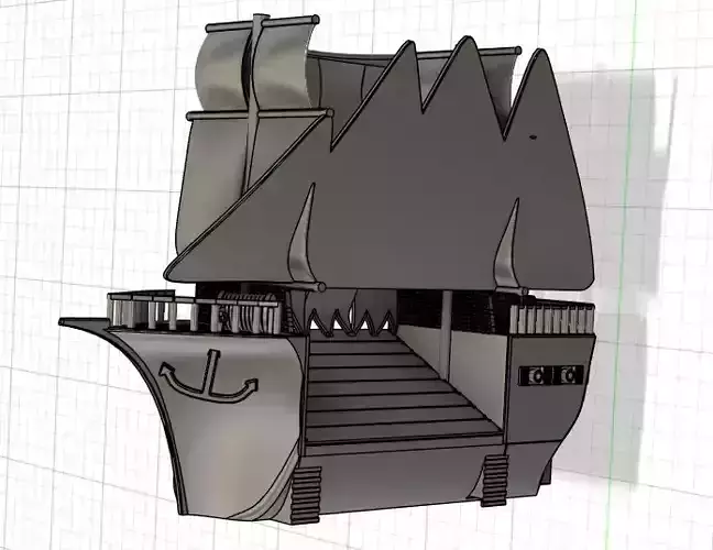 Dice Tower Ship for Dead Reckoning board game