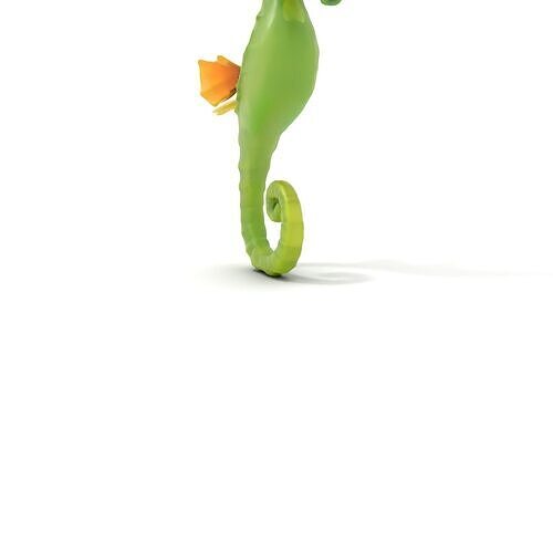 Colorful Seahorse Model Pack  Detailed Marine Creature for An... Low-poly 3D model