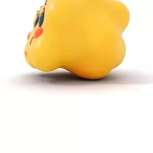 Cute Smiling Star Character Model Pack for Games and Animation