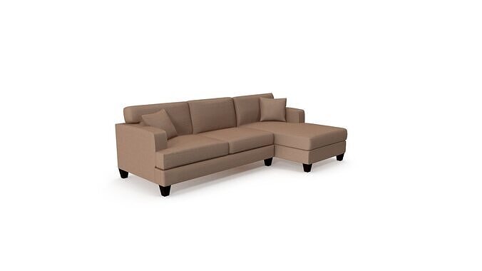 Morpheus Upholstered Sectional 3D model